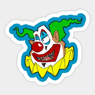 Clown Head Sticker